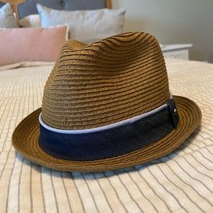 Original Penguin straw fedora (L)